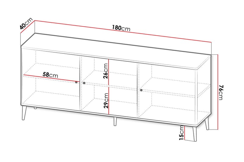 Kommode - Oppbevaring - Oppbevaringsmøbler - Kommode
