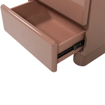 Kommode/Nattbord Lustra 57 cm - Gammelrosa - Oppbevaring - Oppbevaringsmøbler - Kommode