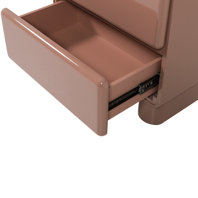 Kommode/Nattbord Lustra 57 cm - Gammelrosa - Møbler - Bord - Avlastningsbord & sidobord - Sengebord & nattbord