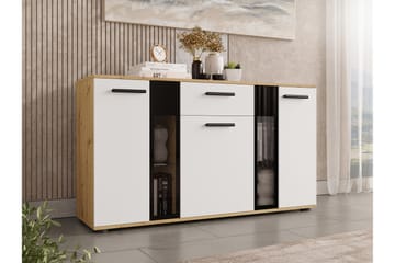 Komoda Leagreen 140 cm - Tre/natur/Hvit - Oppbevaring - Oppbevaringsmøbler - Kommode