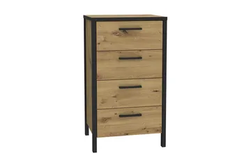 Koufalia Kommode 40x51 cm - Brun/Svart - Oppbevaring - Oppbevaringsmøbler - Kommode