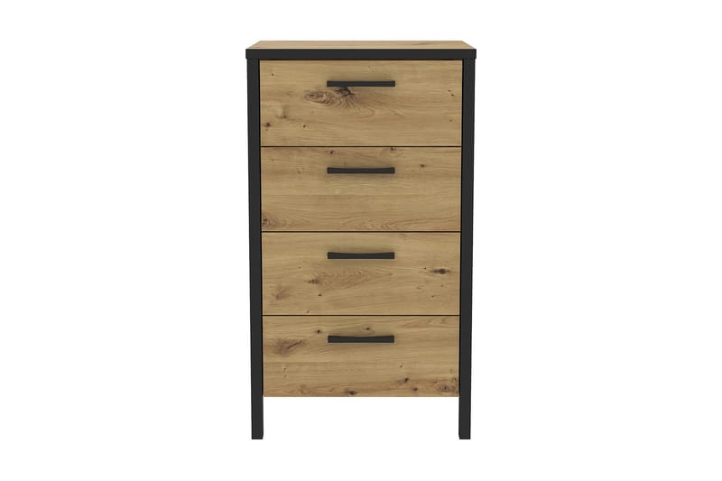 Koufalia Kommode 40x51 cm - Brun/Svart - Oppbevaring - Oppbevaringsmøbler - Kommode