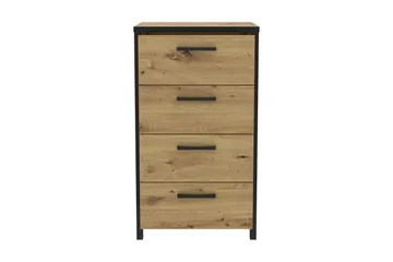 Koufalia Kommode 40x51 cm - Brun/Svart - Oppbevaring - Oppbevaringsmøbler - Kommode