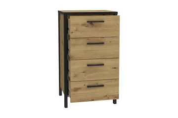 Koufalia Kommode 40x51 cm - Brun/Svart - Oppbevaring - Oppbevaringsmøbler - Kommode