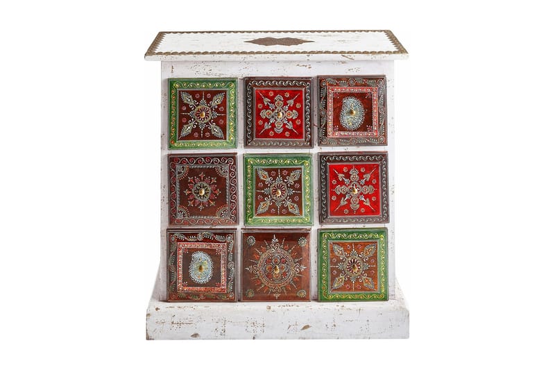 Lasarte Kommode 68 cm - Hvit - Oppbevaring - Oppbevaringsmøbler - Kommode