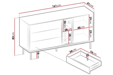Levisa Agency - Cashmere - Oppbevaring - Oppbevaringsmøbler - Kommode