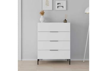 Matul Kommode 80 cm - Hvit - Oppbevaring - Oppbevaringsmøbler - Kommode