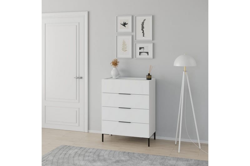 Matul Kommode 80 cm - Hvit - Oppbevaring - Oppbevaringsmøbler - Kommode