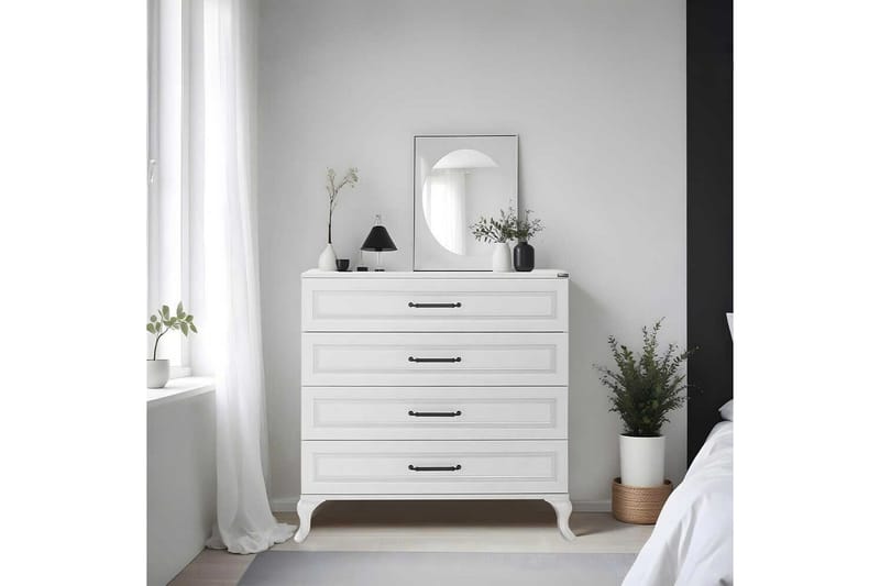 Matul Kommode 90 cm - Hvit - Oppbevaring - Oppbevaringsmøbler - Kommode