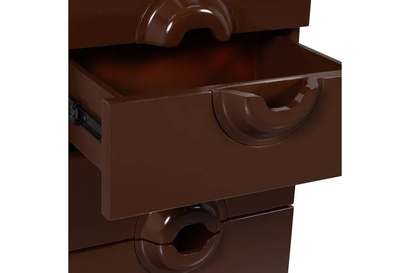 Kommode Merge - Brun/Rød - Oppbevaring - Oppbevaringsmøbler - Kommode