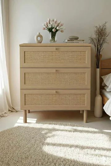 Meyloren kommode 75 cm - Beige - Oppbevaring - Oppbevaringsmøbler - Kommode
