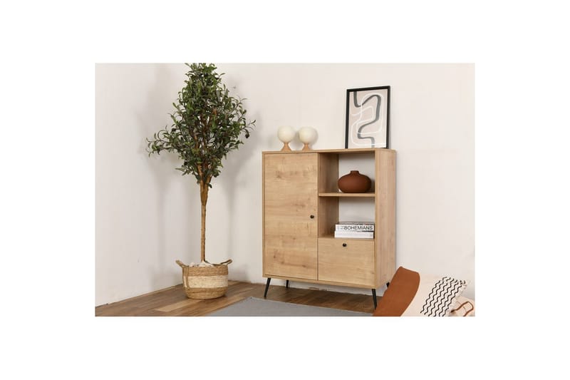 Mjudi Kommode 90 cm - Naturell - Oppbevaring - Oppbevaringsmøbler - Kommode