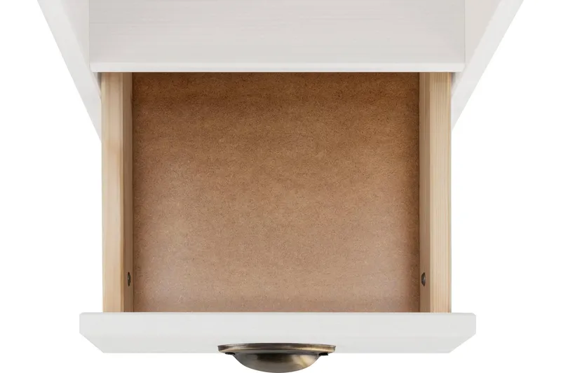 Moglielle Kommode, Hvit/Brun