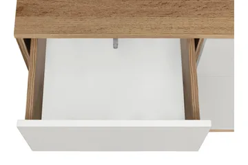 Mohak Kommode m. Overskap - Hvit/Brun - Oppbevaring - Oppbevaringsmøbler - Kommode