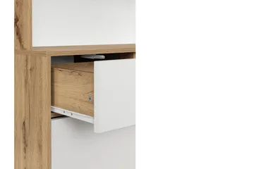 Mohak Kommode m. Overskap - Hvit/Brun - Oppbevaring - Oppbevaringsmøbler - Kommode