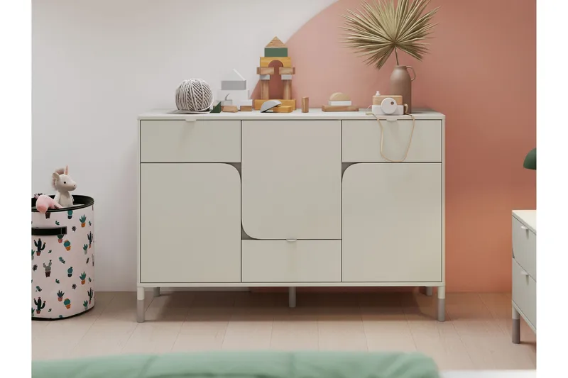 Monfort Agency - Beige - Oppbevaring - Oppbevaringsmøbler - Kommode