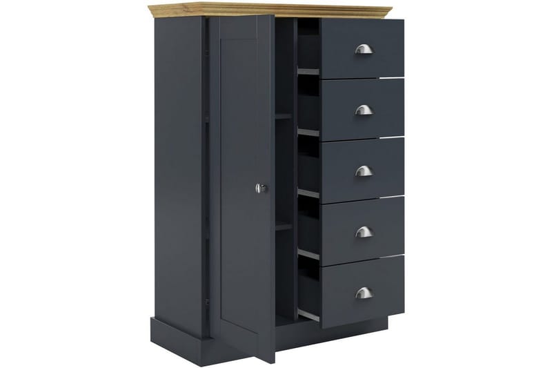 Kommode Motala 75x35x110 cm - 75x35x110 cm - Oppbevaring - Oppbevaringsmøbler - Kommode