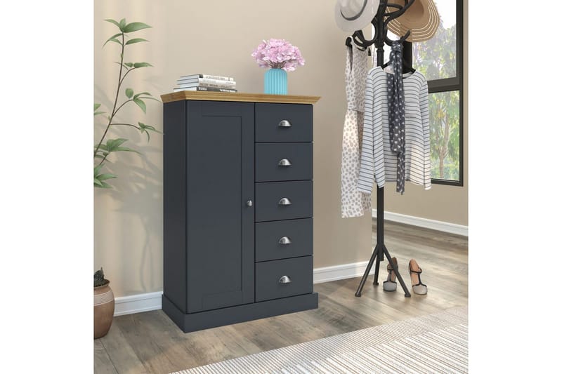 Kommode Motala 75x35x110 cm - 75x35x110 cm - Oppbevaring - Oppbevaringsmøbler - Kommode