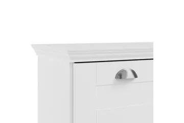 Kommode Motala 75x35x80 cm, Hvit - 75x35x80 cm, Hvit - Oppbevaring - Oppbevaringsmøbler - Kommode