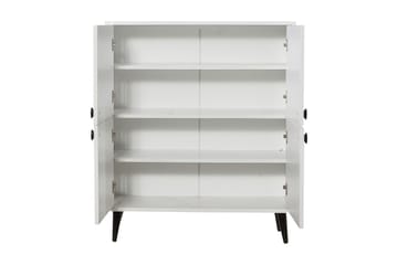Multi Purpose Cabinet Hvit|Svart - Hvit/Svart/Rød - Oppbevaring - Oppbevaringsmøbler - Kommode