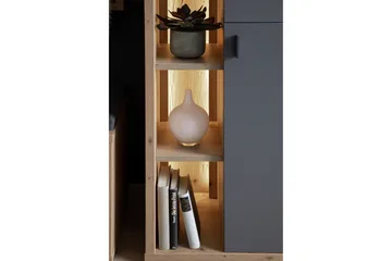 Nacimento Kommode 37x76 cm - Grå/Natur - Oppbevaring - Oppbevaringsmøbler - Kommode