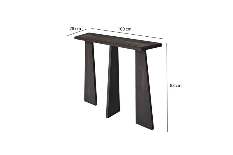 Nanden Kommode - Antrasitt - Oppbevaring - Oppbevaringsmøbler - Kommode