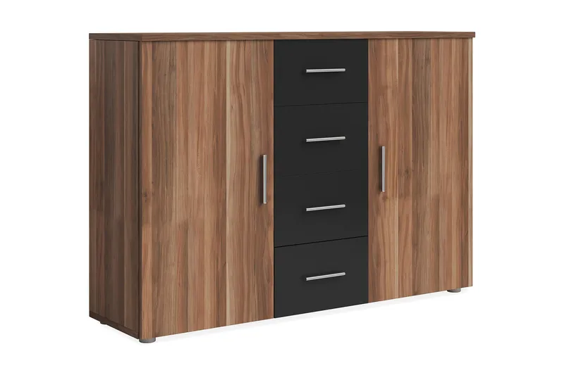 Nougan Kommode, Tre | Svart