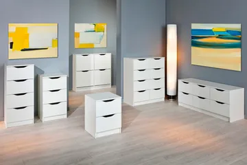 Novalis Kommode 40 cm Mellan - Hvit - Oppbevaring - Oppbevaringsmøbler - Kommode