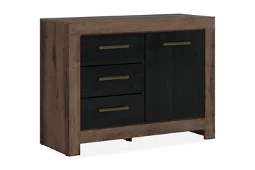 Olender Kommode - Tre/natur|Svart - Oppbevaring - Oppbevaringsmøbler - Kommode