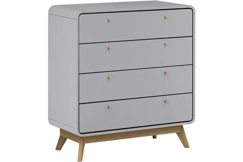 Olivet Kommode 80x39 cm - Grå - Oppbevaring - Oppbevaringsmøbler - Kommode