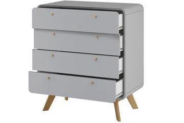 Olivet Kommode 80x39 cm - Grå - Oppbevaring - Oppbevaringsmøbler - Kommode