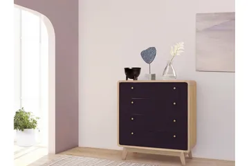 Olivet Kommode 80x39 cm - Natur/Svart - Oppbevaring - Oppbevaringsmøbler - Kommode