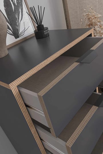 Olyros kommode 105 cm - Antrasitt - Oppbevaring - Oppbevaringsmøbler - Kommode