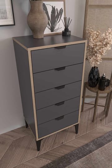 Olyros kommode 105 cm - Antrasitt - Oppbevaring - Oppbevaringsmøbler - Kommode