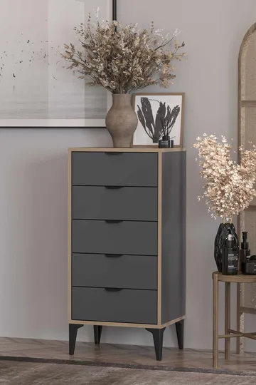 Olyros kommode 105 cm - Antrasitt - Oppbevaring - Oppbevaringsmøbler - Kommode