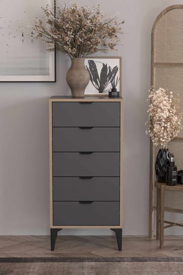 Olyros kommode 105 cm - Antrasitt - Oppbevaring - Oppbevaringsmøbler - Kommode