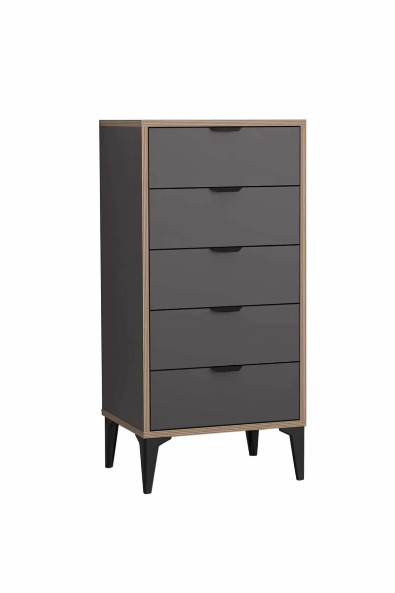 Olyros kommode 105 cm - Antrasitt - Oppbevaring - Oppbevaringsmøbler - Kommode