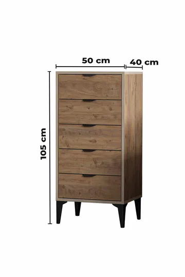 Olyros kommode 105 cm - Atlas Furu - Oppbevaring - Oppbevaringsmøbler - Kommode