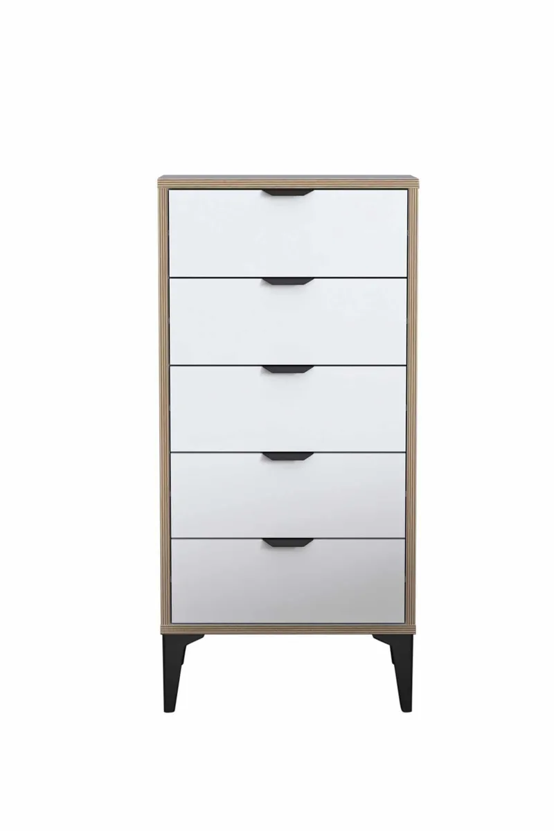 Olyros kommode 105 cm, Hvit