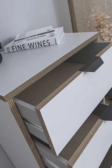 Olyros kommode 105 cm - Hvit - Oppbevaring - Oppbevaringsmøbler - Kommode