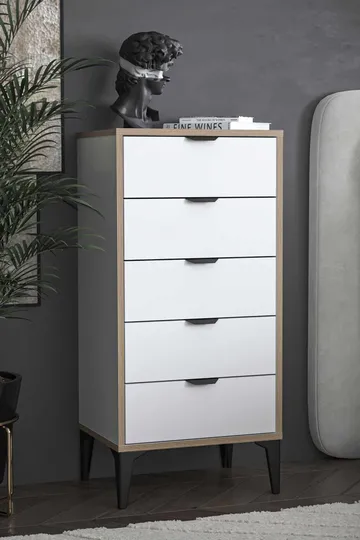 Olyros kommode 105 cm - Hvit - Oppbevaring - Oppbevaringsmøbler - Kommode