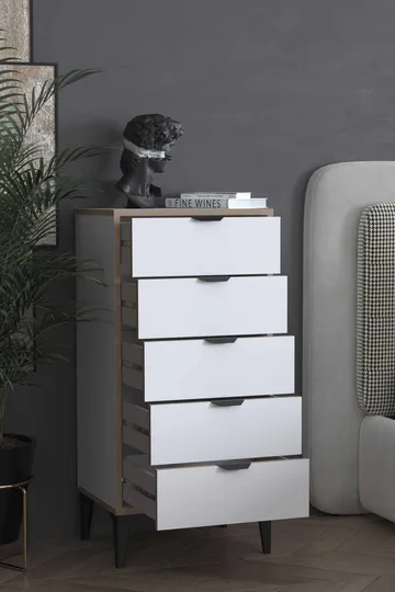 Olyros kommode 105 cm - Hvit - Oppbevaring - Oppbevaringsmøbler - Kommode