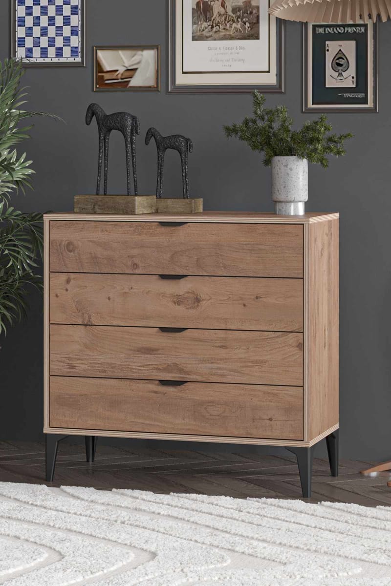 Olyros kommode 90 cm - Atlas Furu - Oppbevaring - Oppbevaringsmøbler - Kommode