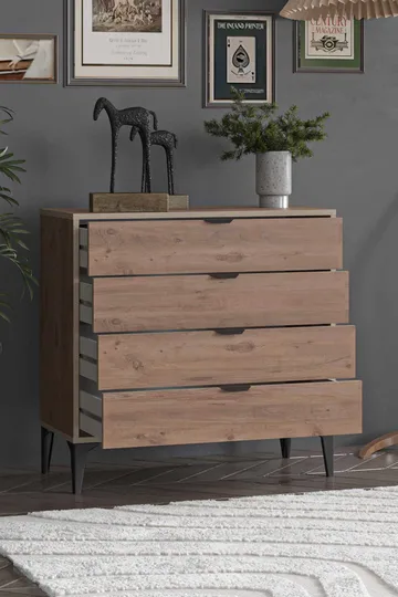 Olyros kommode 90 cm - Atlas Furu - Oppbevaring - Oppbevaringsmøbler - Kommode