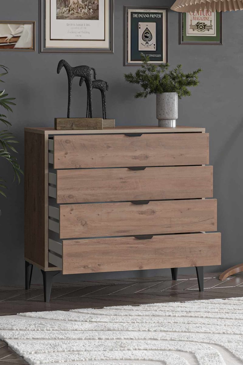 Olyros kommode 90 cm - Atlas Furu - Oppbevaring - Oppbevaringsmøbler - Kommode