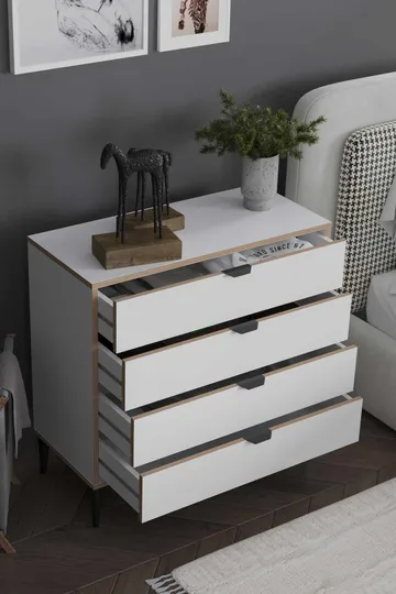 Olyros kommode 90 cm - Hvit - Oppbevaring - Oppbevaringsmøbler - Kommode