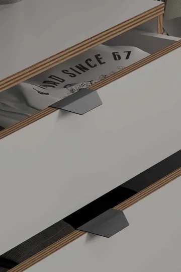 Olyros kommode 90 cm - Hvit - Oppbevaring - Oppbevaringsmøbler - Kommode