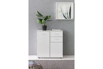 Pinuelas Kommode 71x36 cm - Hvit - Oppbevaring - Oppbevaringsmøbler - Kommode - Entrekommode