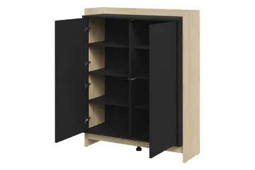 Polina Kommode 100 cm - Brun / Svart - Oppbevaring - Oppbevaringsmøbler - Kommode