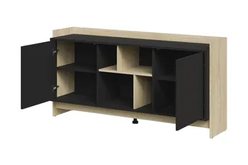 Polina Kommode 150 cm - Brun / Svart - Oppbevaring - Oppbevaringsmøbler - Kommode